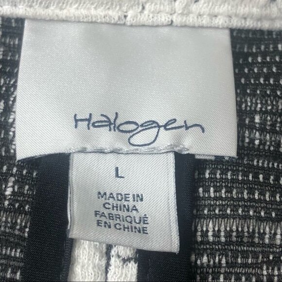 Halogen Textured Cream Blazer Size Large Business Casual Classic - Picture 8 of 8